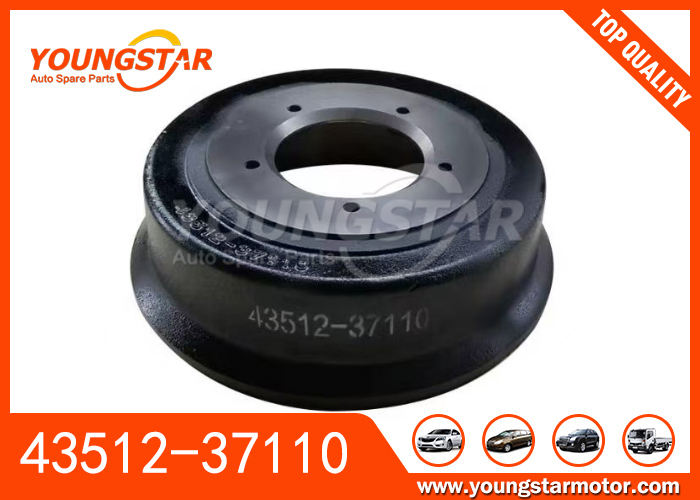 کاسه چرخ ترمز 43512-37110 برای تویوتا 14B و HINO 300-SERIES نسل 2-5 8.5T با نصب OEM