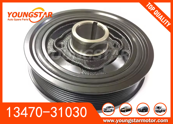 OEM 13470-31030 Crankshaft Pulley Harmonic Balancer برای تویوتا 2GRFE با ضمانت 60000 کیلومتر
