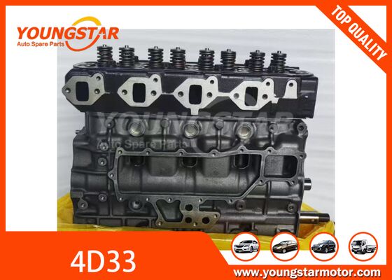 موتور میتسوبیشی 4D33 بلوک بلند دیزل 4.2 لیتر با کیفیت OEM و 60000 کیلومتر تضمین