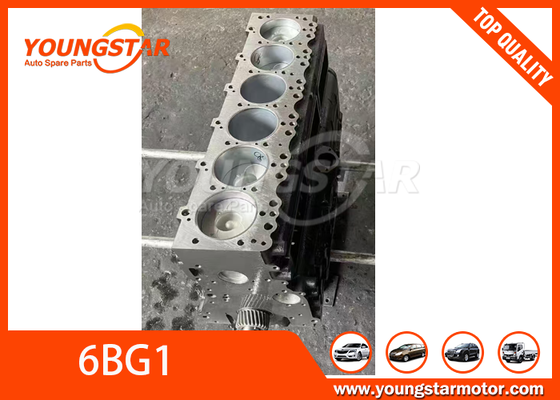 ISUZU 6BG1 6.5L Inline 6-Cylinder Diesel Engine Short Block Assembly with Casting Iron Material and Brand-New Pre-Assembled Design